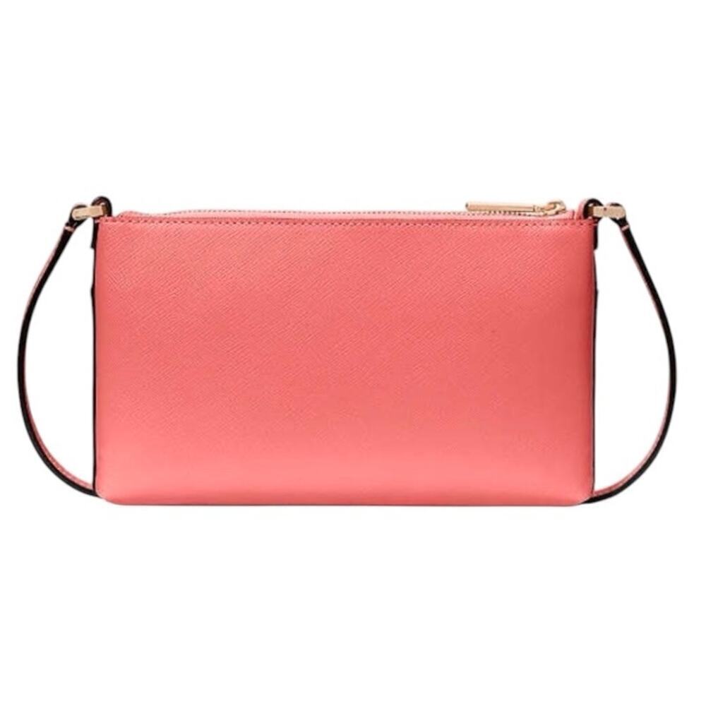 NWT - Kate Spade Sadie Crossbody Set Purse & Wristlet Peach Nectar - Picture 3 of 8